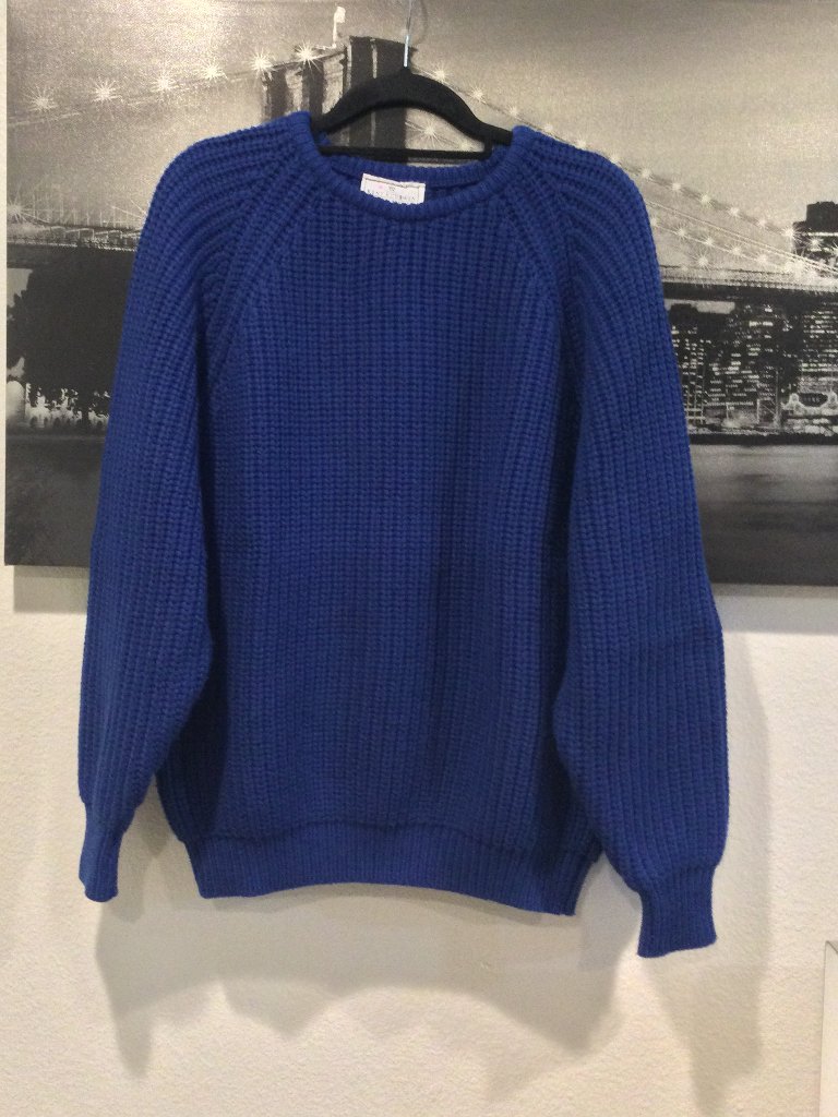 Kent & Curwen 100% Cashmere Shaker Stitch Sweater Sz S
